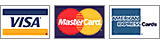 Visa, MasterCard, American Express